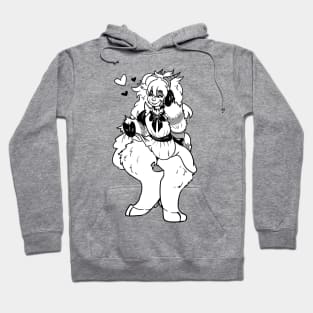 Anthro Goat Maid Hoodie